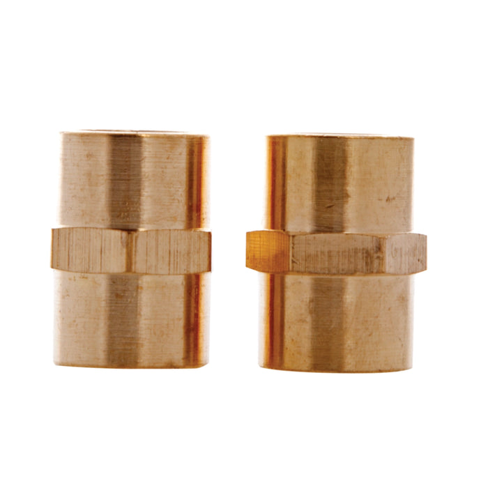 Cople 1/4 Hembra Hembra blister con 2 piezas 1788
