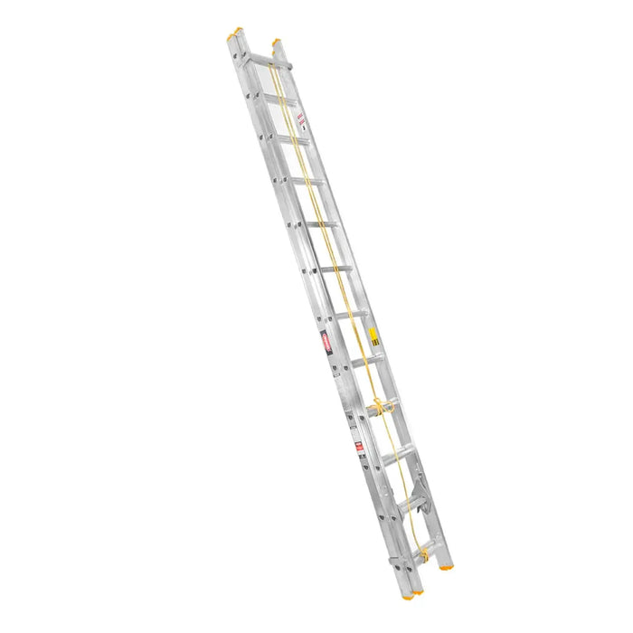 Escalera de Extensión de Aluminio Tubular 24 Escalones Tipo III 77-29