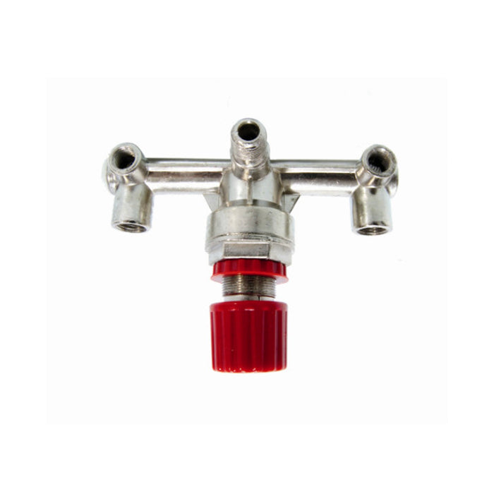 Manifold para compresor con regulador integrado