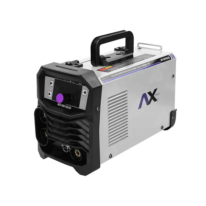 Soldadora Inversor Microalambre 1 Kg / Electrodo Y Tig Lift 120A, Bi Voltaje AXT-EM120LED