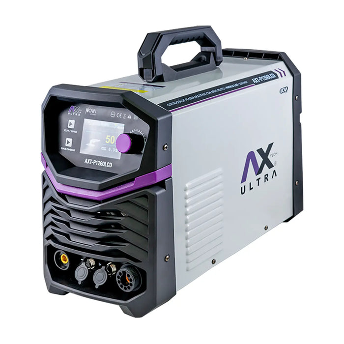 Cortadora De Plasma Inverter 25.60A, 220V, 1Hp, 220V 3Hp AXT-P1260LCD