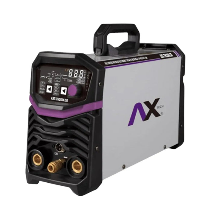 Soldadora inversor 200A TIG HF y Electrodo AXT-TH200LCD