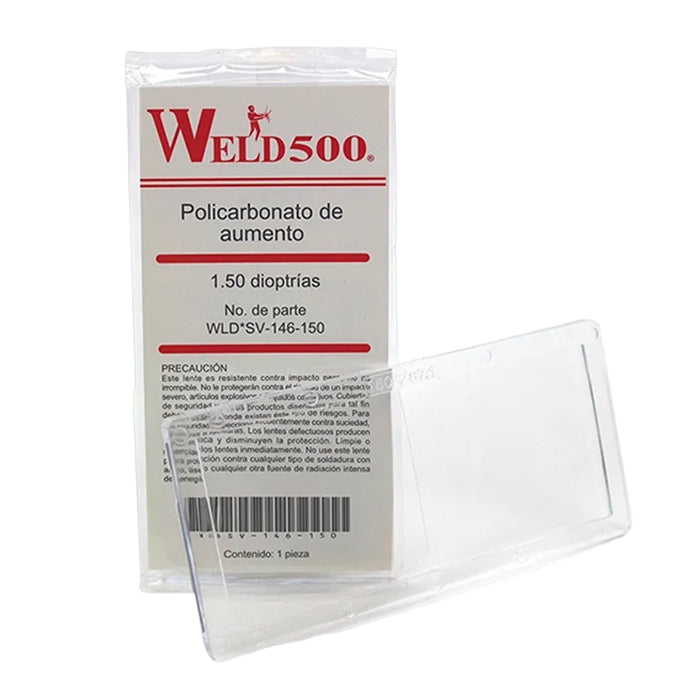 Policarbonato de aumento 2.25 dioptrias WLDSV-146-225