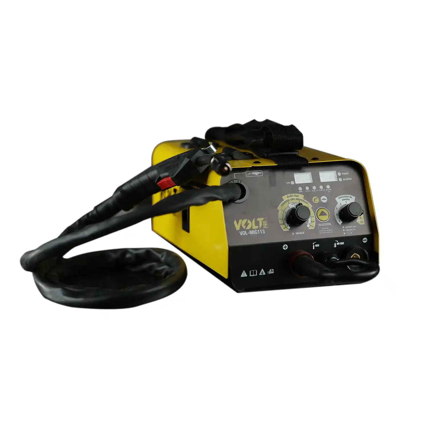 Soldadora inverter microalambre con gas y sin gas 100A VOL-MIG113