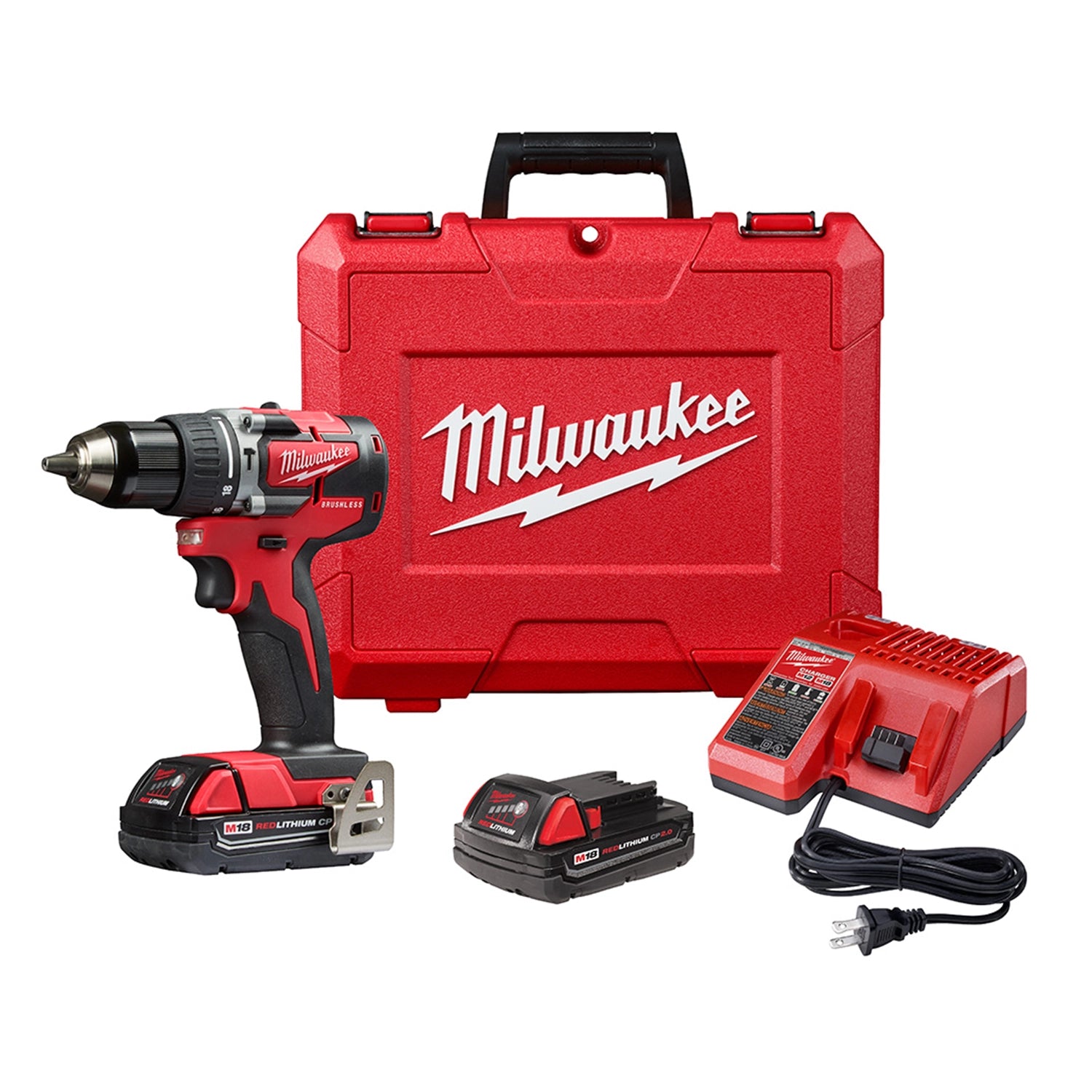 Taladro percutor M18 FUEL™ de 1/2" con kit ONE-KEY 2802-22