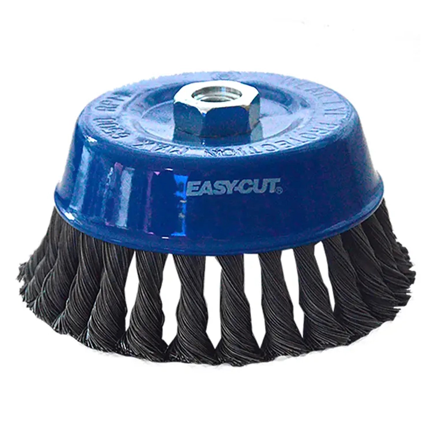 Cepillo copa trenzado 125 mm para limpieza de metales 2843