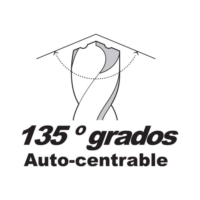 Broca hinox 7/32" 35572