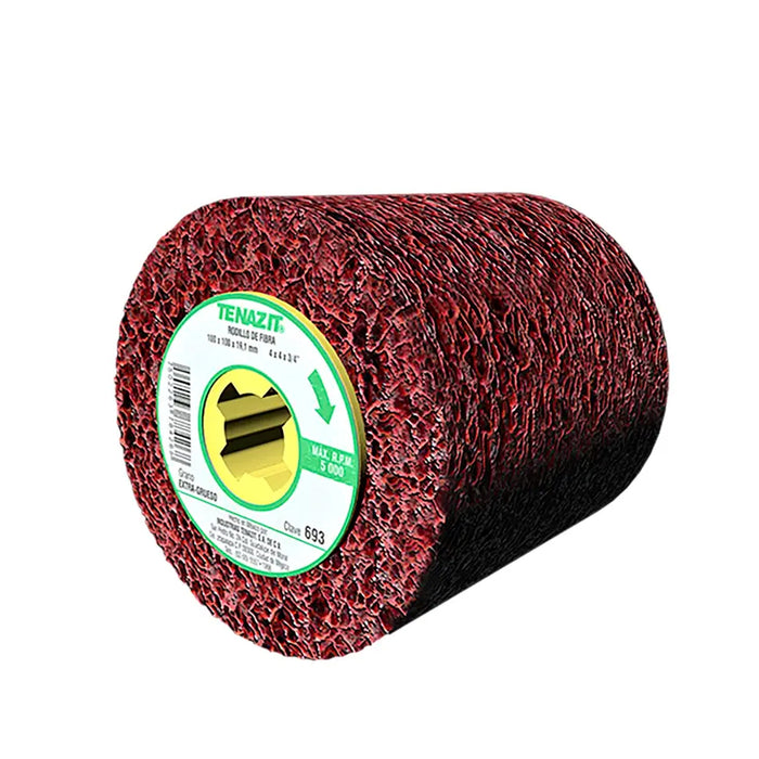 Rodillo de fibra de carburo de silicio extra grueso de 100 x 100 x 19.1 mm Cod. 693