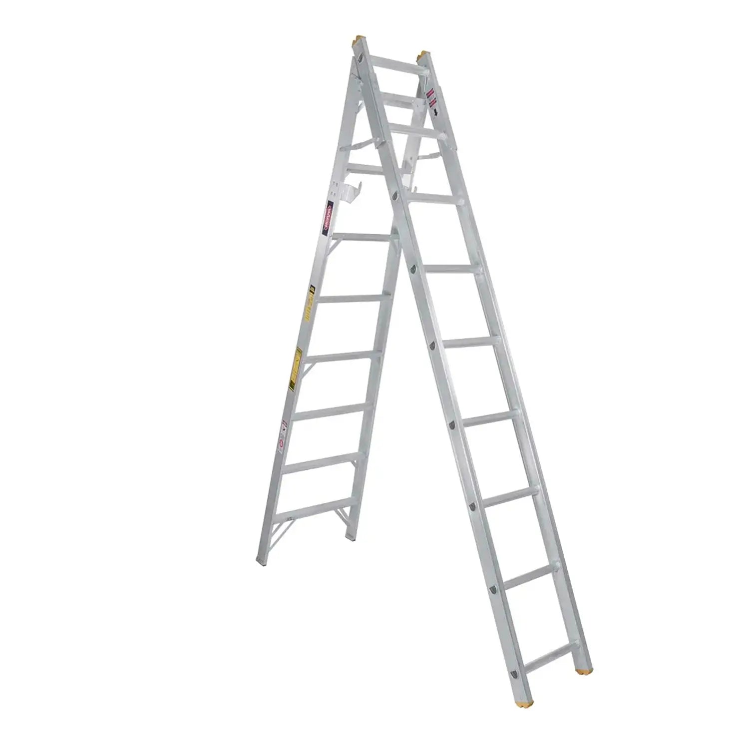 Escalera Convertible de Aluminio 17 Escalones Tipo II 77-20