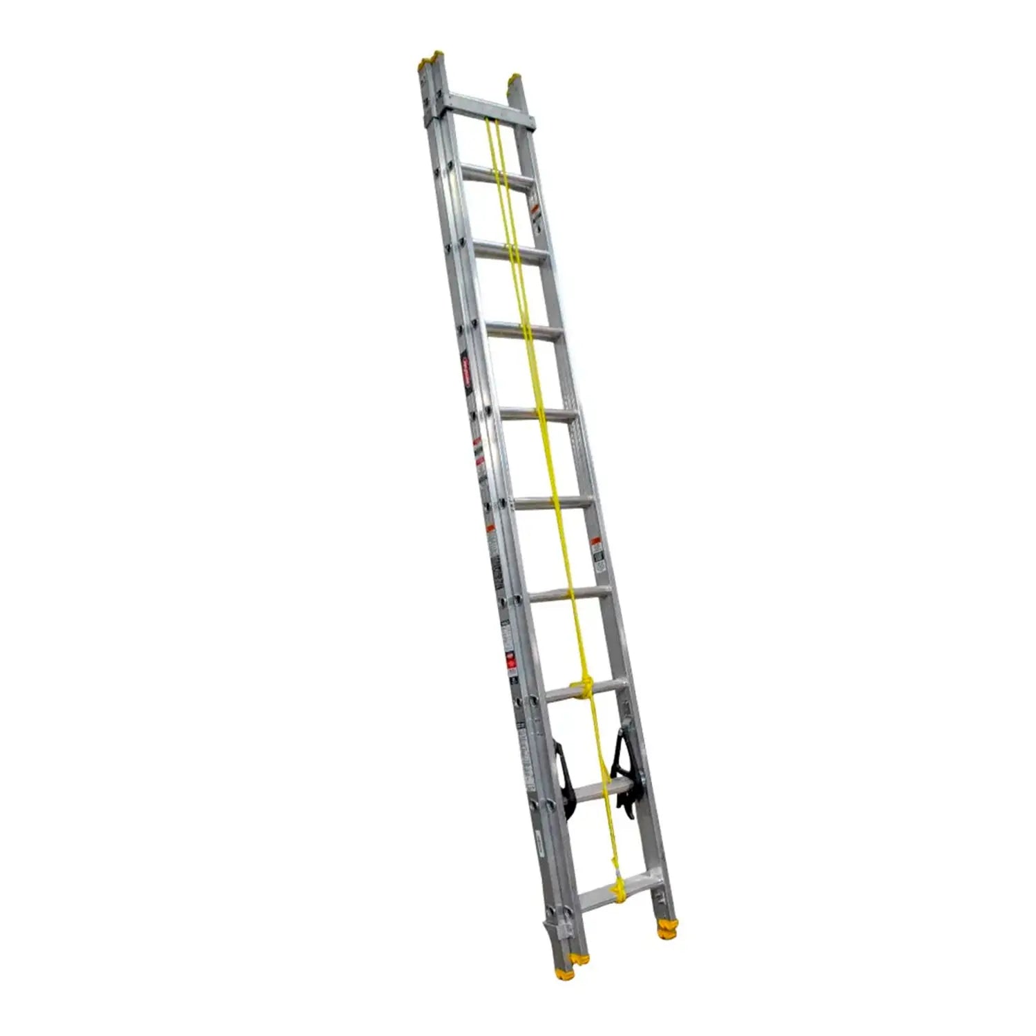 Escalera de Extensión de Aluminio Tubular 28 Escalones Tipo II 77-31