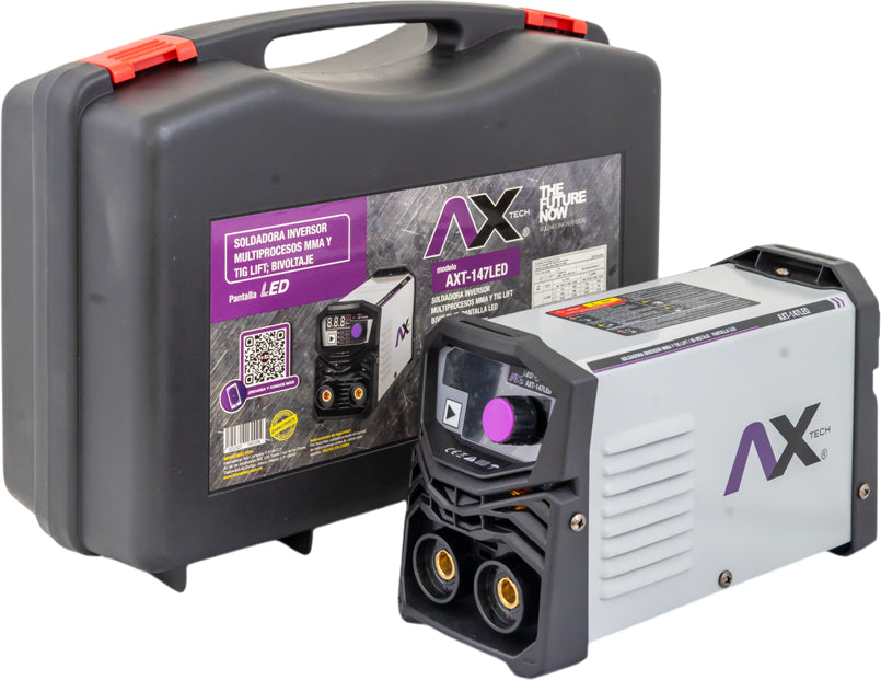 Soldadora inverter AX Tech AXT-147LED MMA y TIG Lift 140 A — vista principal