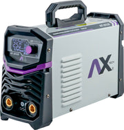 Combo AX Tech AXT-257LCD-C6: soldadora 250 A, mochila, careta, guantes y esmeriladora — imagen 4