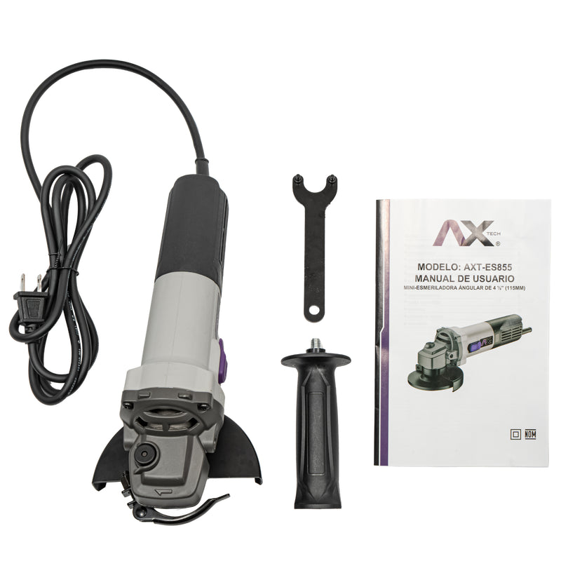 Combo AX Tech AXT-ES855-C1: esmeriladora 850 W y diez discos — imagen 10