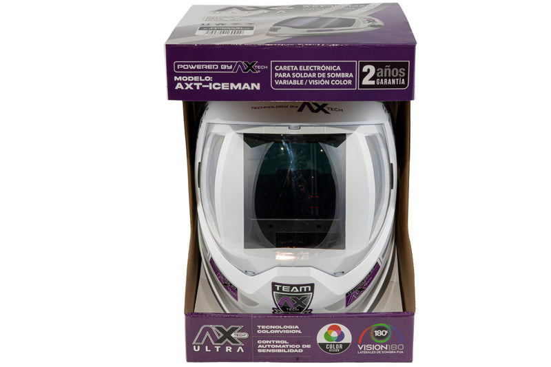 Careta electrónica AX Tech AXT-ICEMAN de cuatro sensores — vista principal