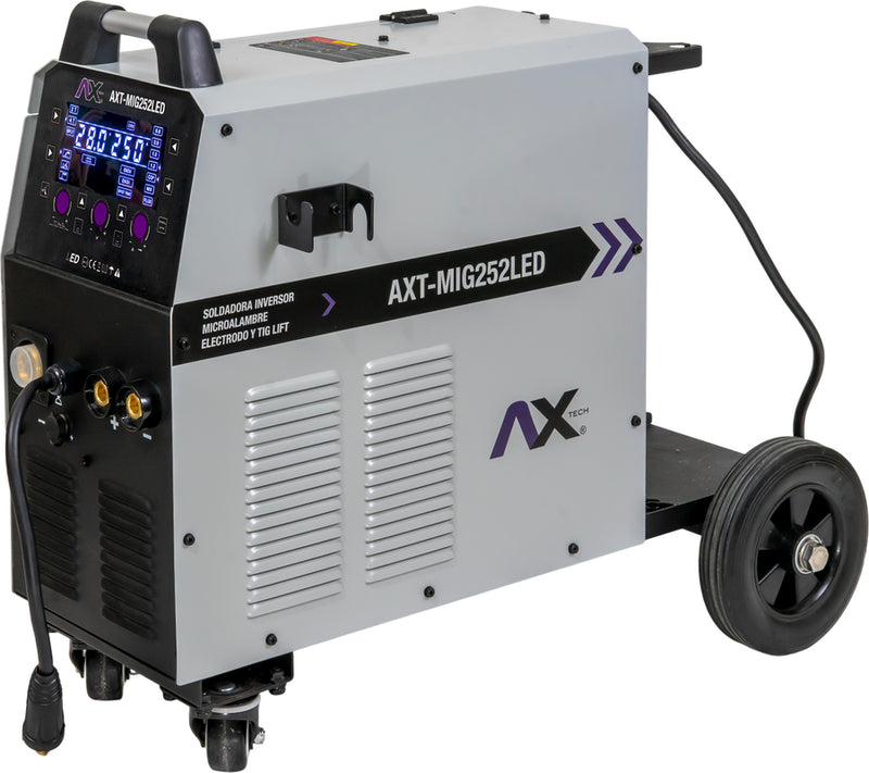 Soldadora inverter AX Tech AXT-MIG252LED MIG, MMA y TIG Lift 250 A — imagen 5