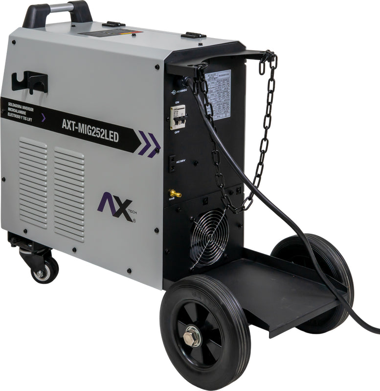Soldadora inverter AX Tech AXT-MIG252LED MIG, MMA y TIG Lift 250 A — imagen 9