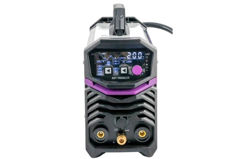 Soldadora inverter AX Tech AXT-TH200LCD TIG HF y MMA 200 A — imagen 2