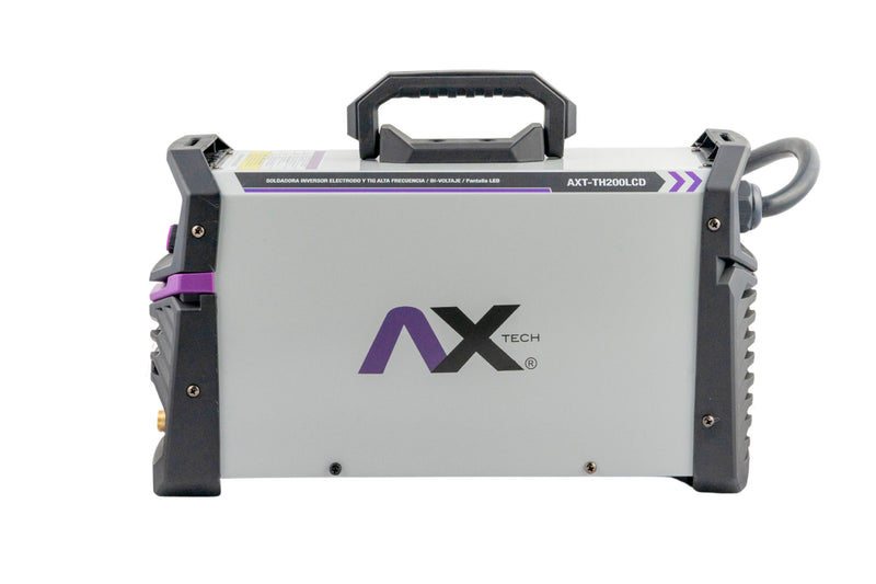Soldadora inverter AX Tech AXT-TH200LCD TIG HF y MMA 200 A — imagen 4