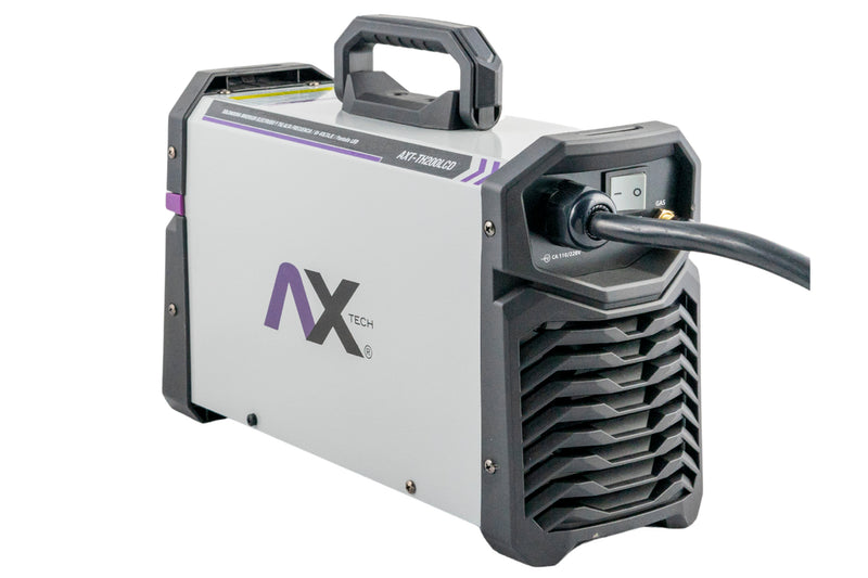 Soldadora inverter AX Tech AXT-TH200LCD TIG HF y MMA 200 A — imagen 5