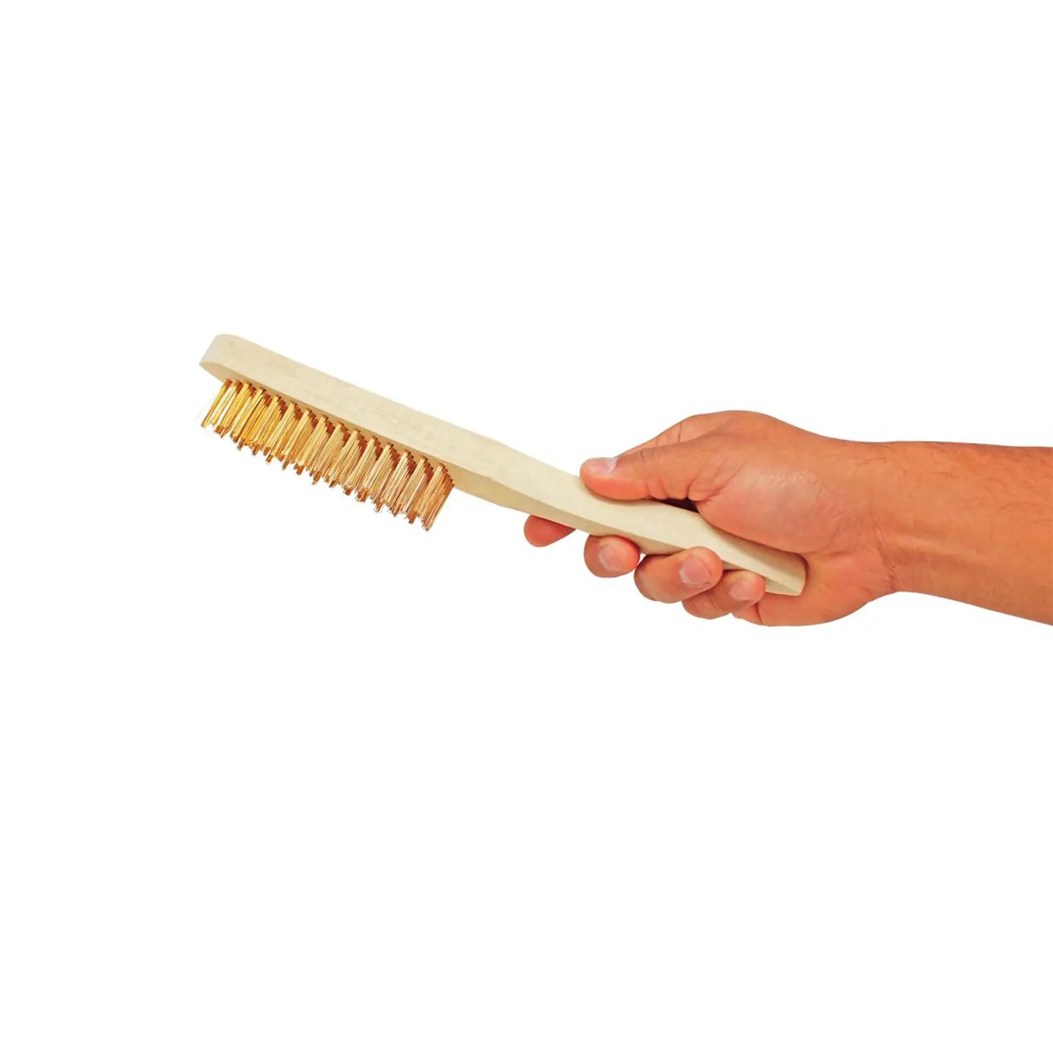 Cepillo de alambre con mango de madera 29 cm Cinasa BDB098