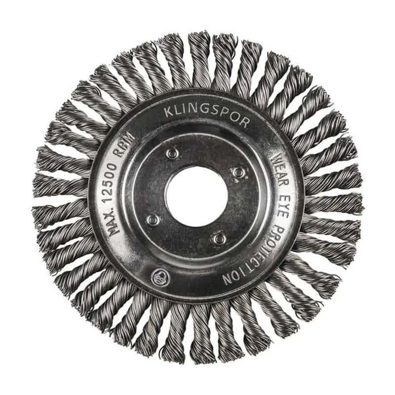 Cepillo para limpieza de tubería, alambre trenzado para Acero, Acero inox