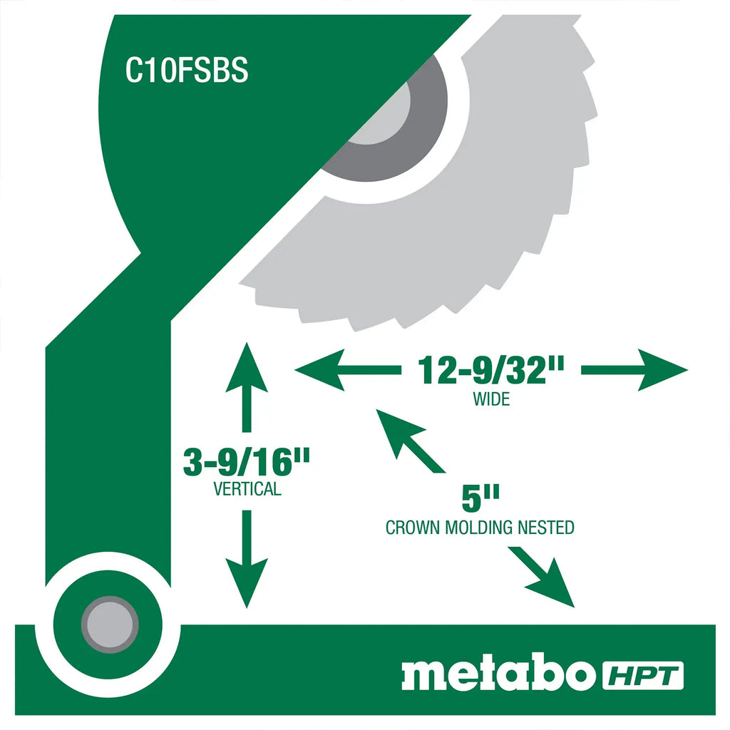 Sierra De Inglete Telescopica 10" C10FSBS