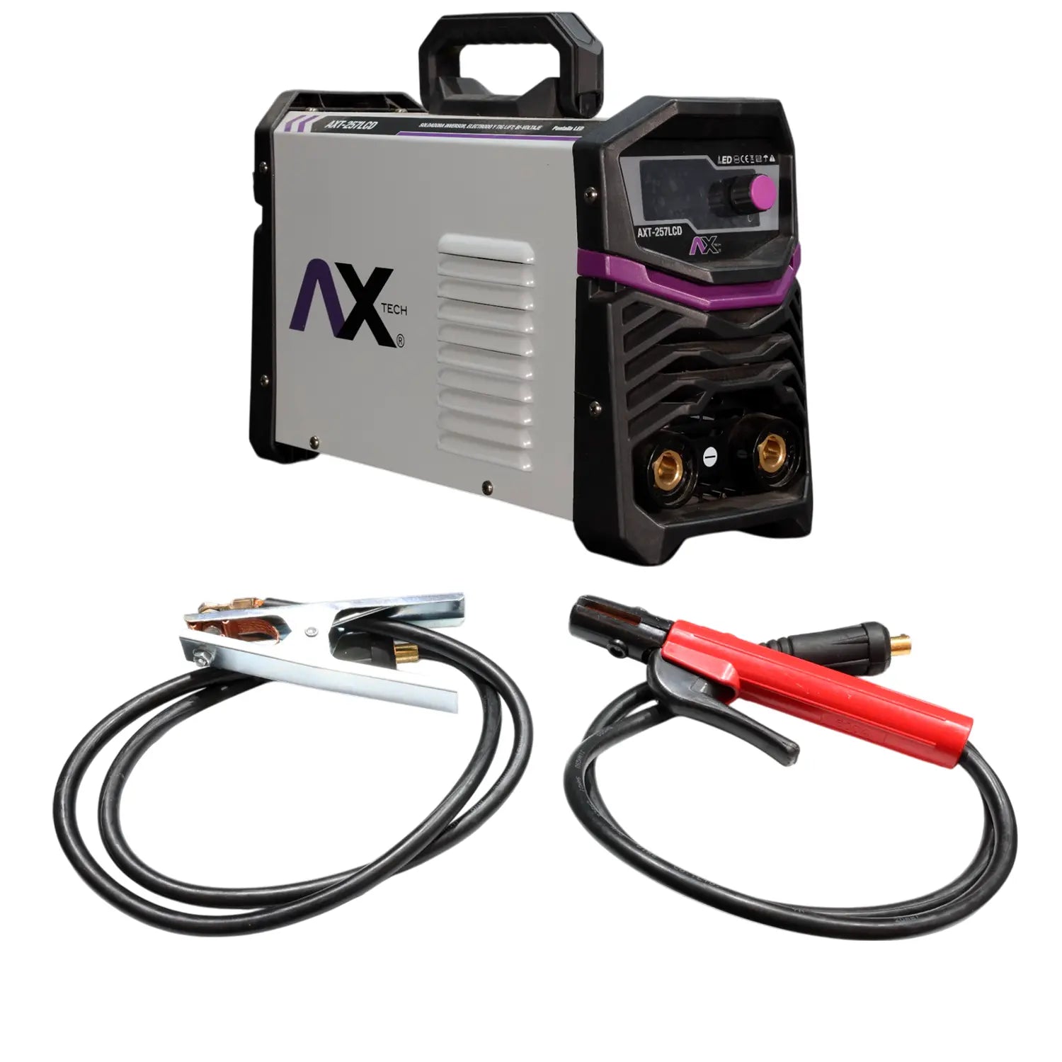 Soldadora Inversor Electrodo Y Tig Lift Bi-Voltaje 250A AXT-257LCD