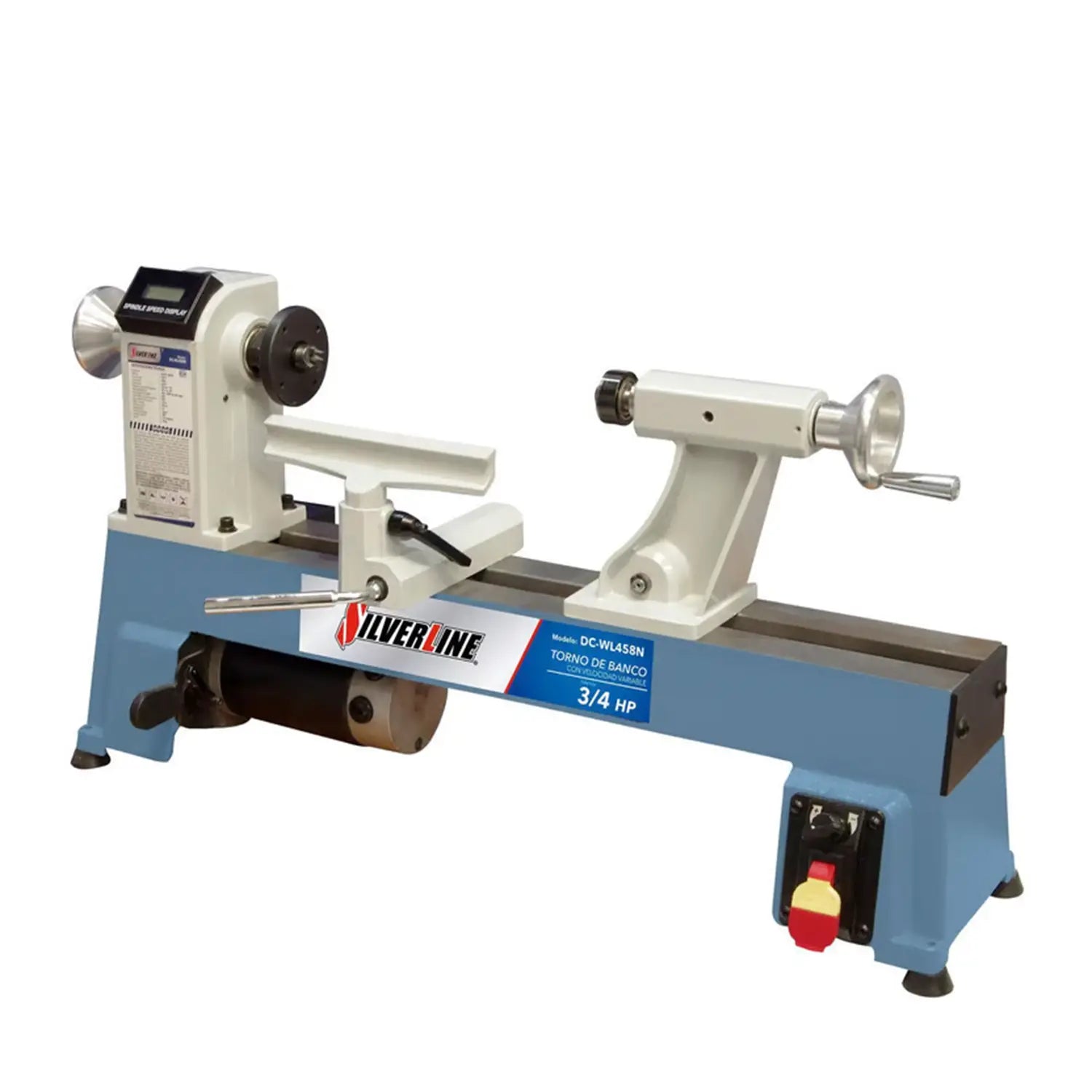 Torno de Banco para Madera de Velocidad Variable  DC-WL458N
