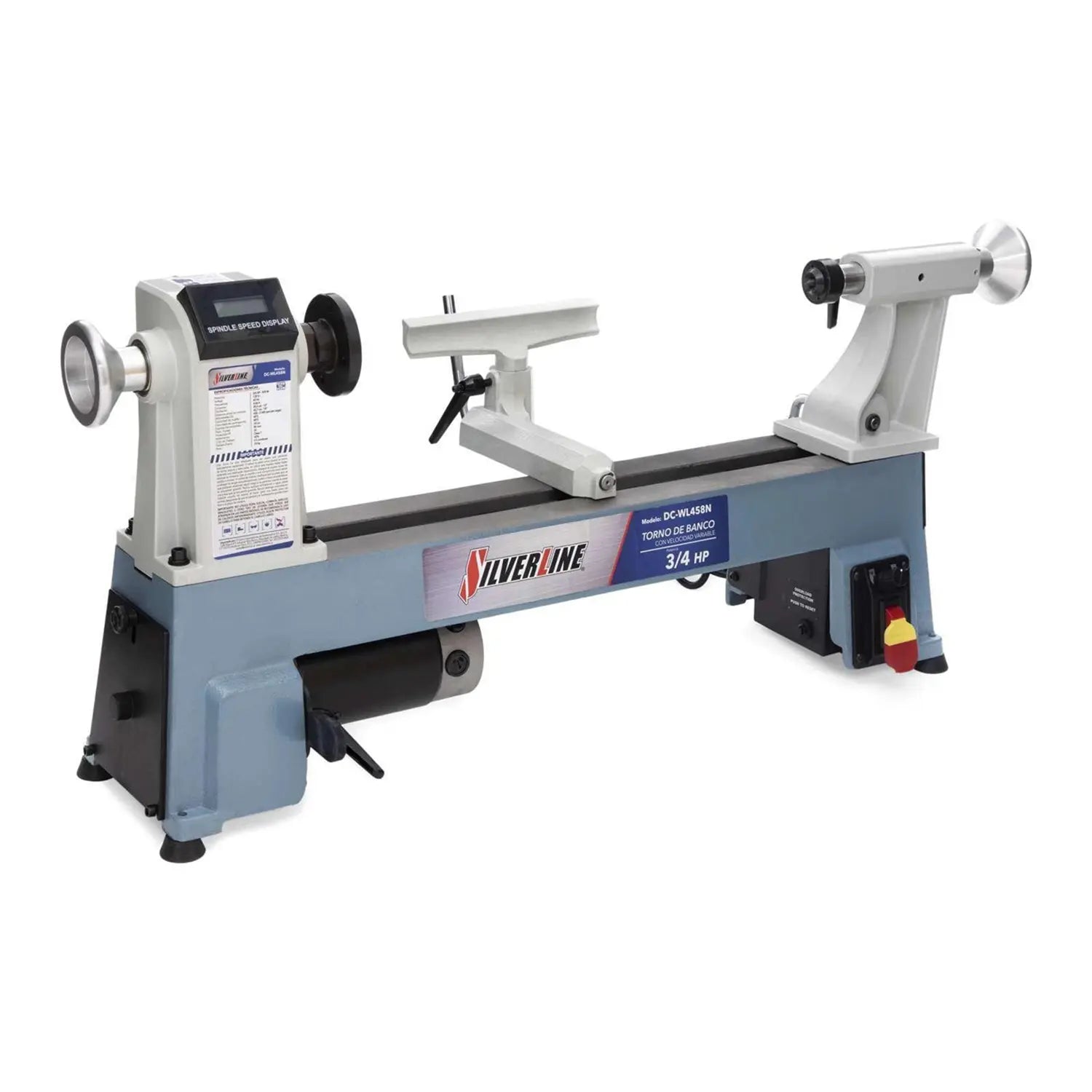 Torno de Banco para Madera de Velocidad Variable  DC-WL458N