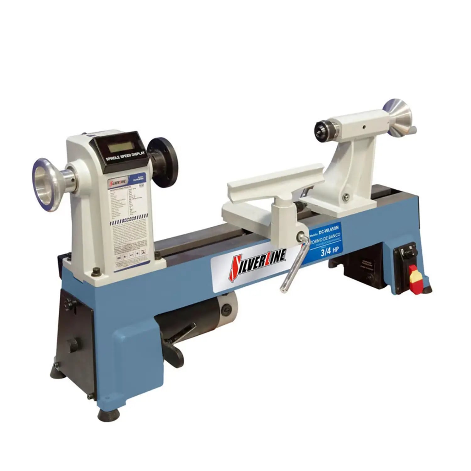Torno de Banco para Madera de Velocidad Variable  DC-WL458N