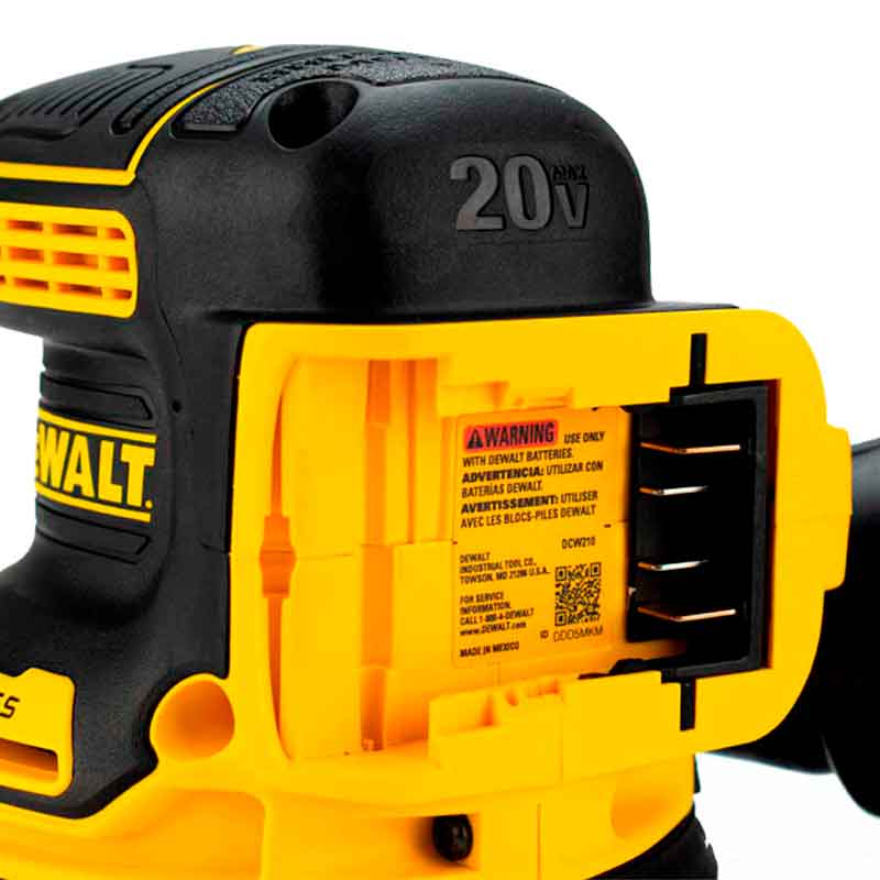 Lijadora Roto Orbital Inalámbrica DCW210