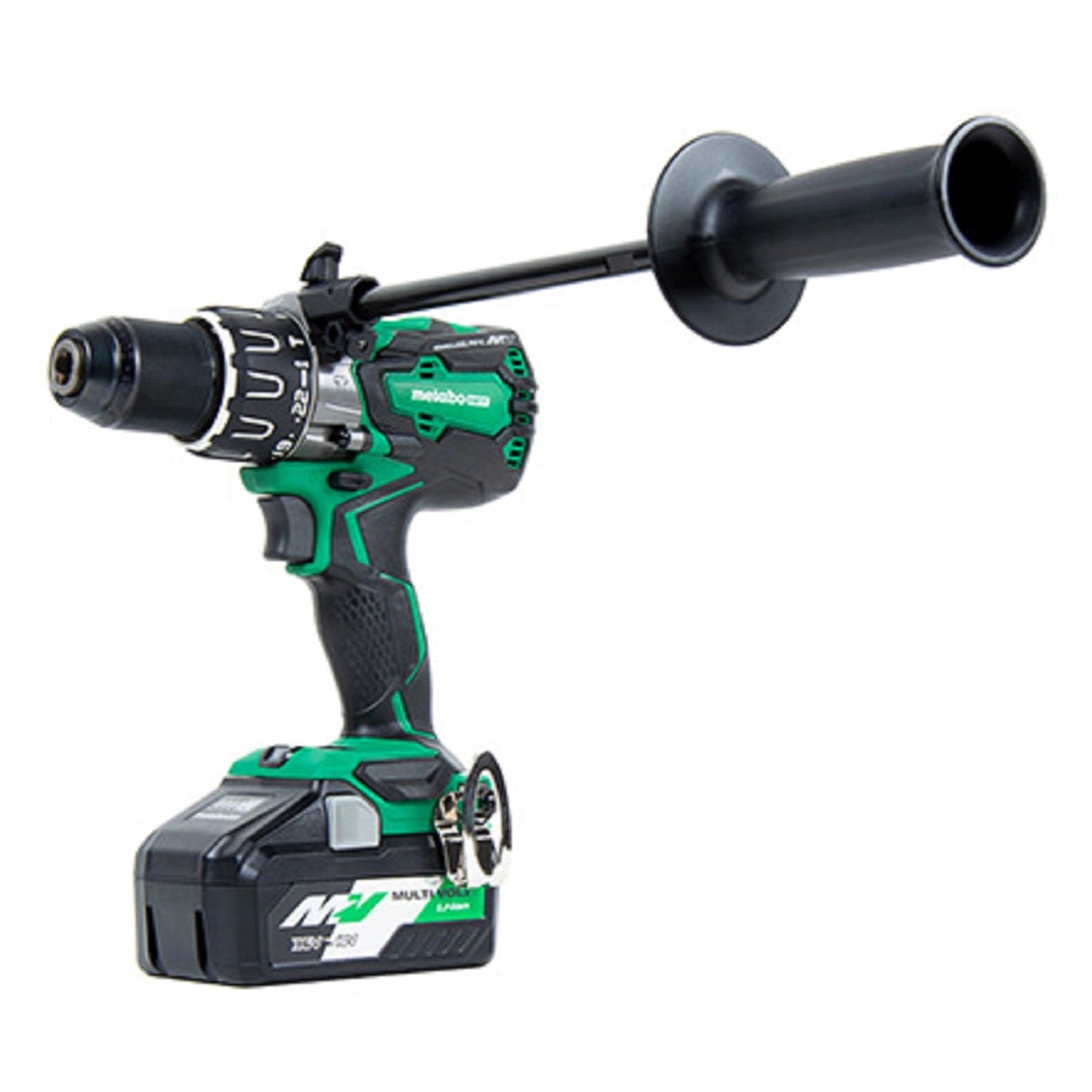 Kit de taladro percutor sin escobillas multivolt DV36DA