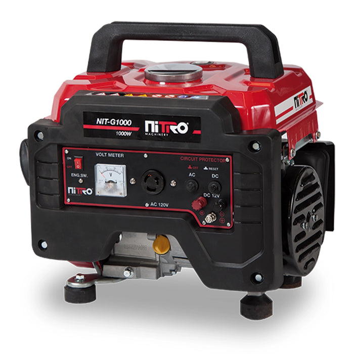 Generador 1000wtts, 2.9hp, 120v, 60hz NIT-G1000