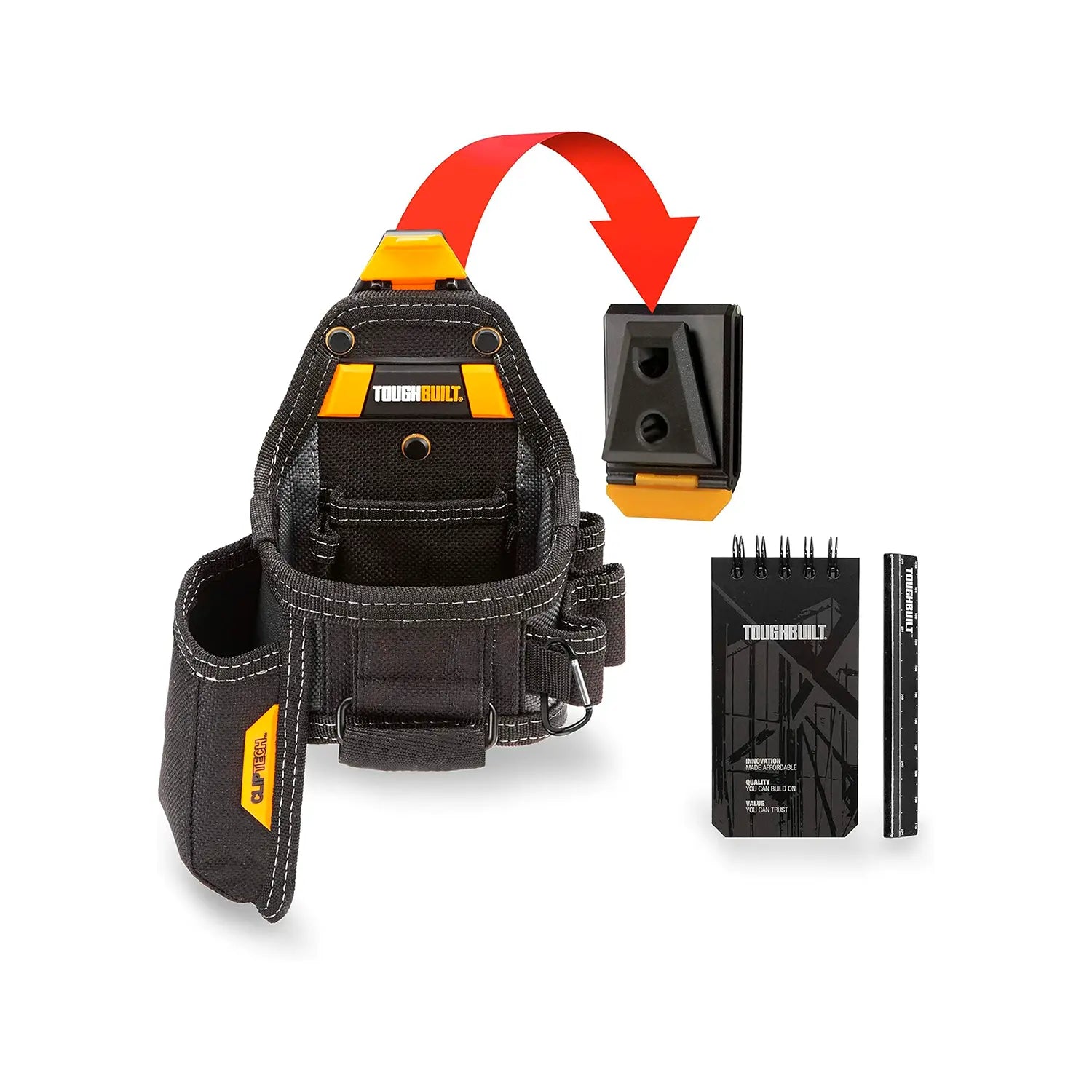 Bolsa Portaherramientas Para Cinta Métrica / Navaja Multiuso, ToughBuilt® TB-CT-25X