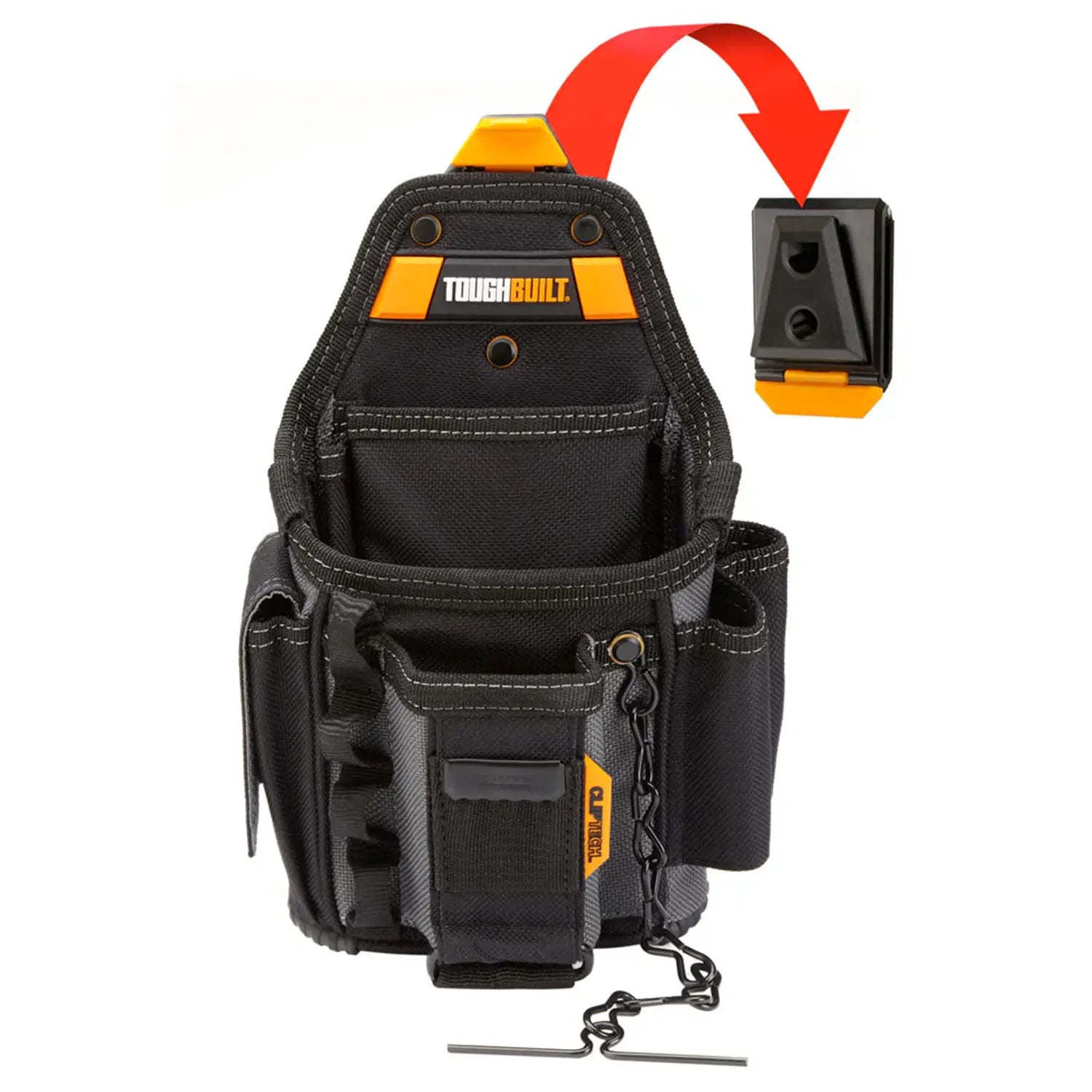 Bolsa Portaherramientas Pequeña Para Electricistas, ToughBuilt® TB-CT-34