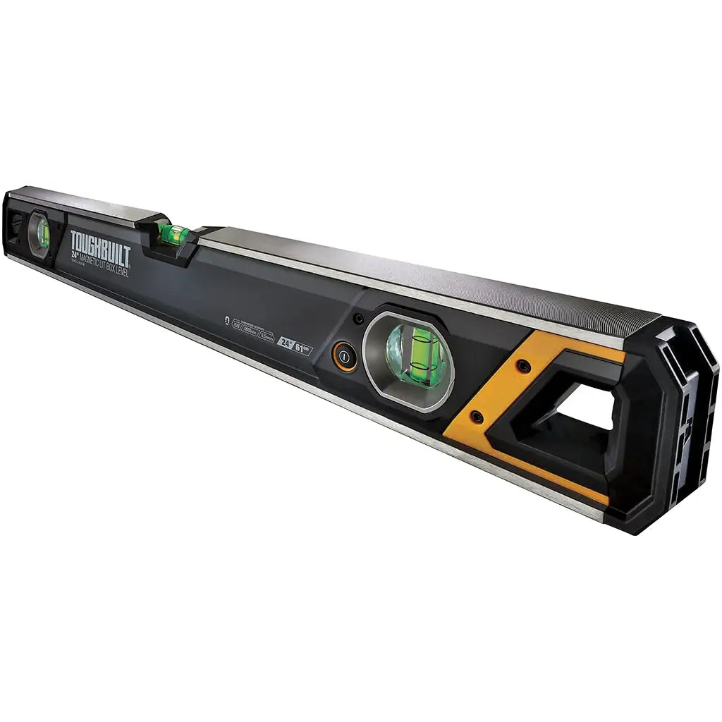 Nivel De Caja Magnético Con Luz 24" TB-H2-L-24LH-M