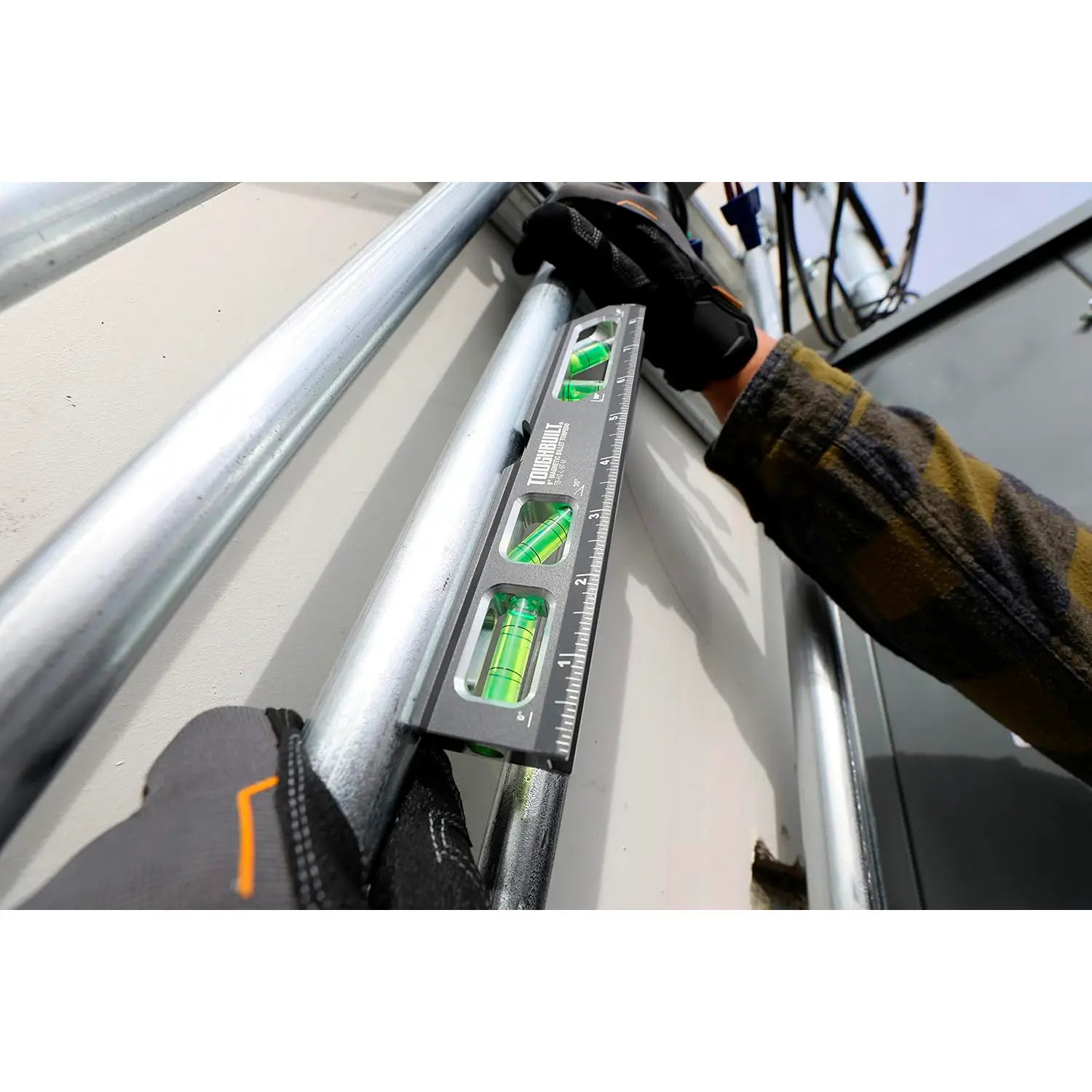 Nivel Torpedo Magnético De 23 cm (9"), Para Alineaciones Precisas, ToughBuilt® TB-H2-L-9T-M