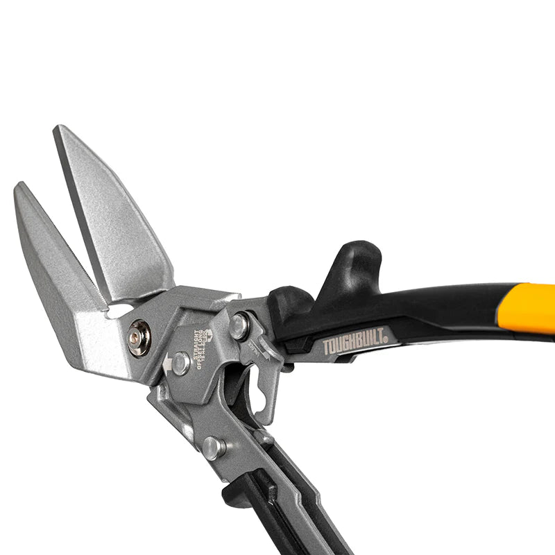 Tijeras De Aviación Con Ángulo De Cortes Rectos Y Largos, Para Lámina ToughBuilt® TB-H4-60-SOL