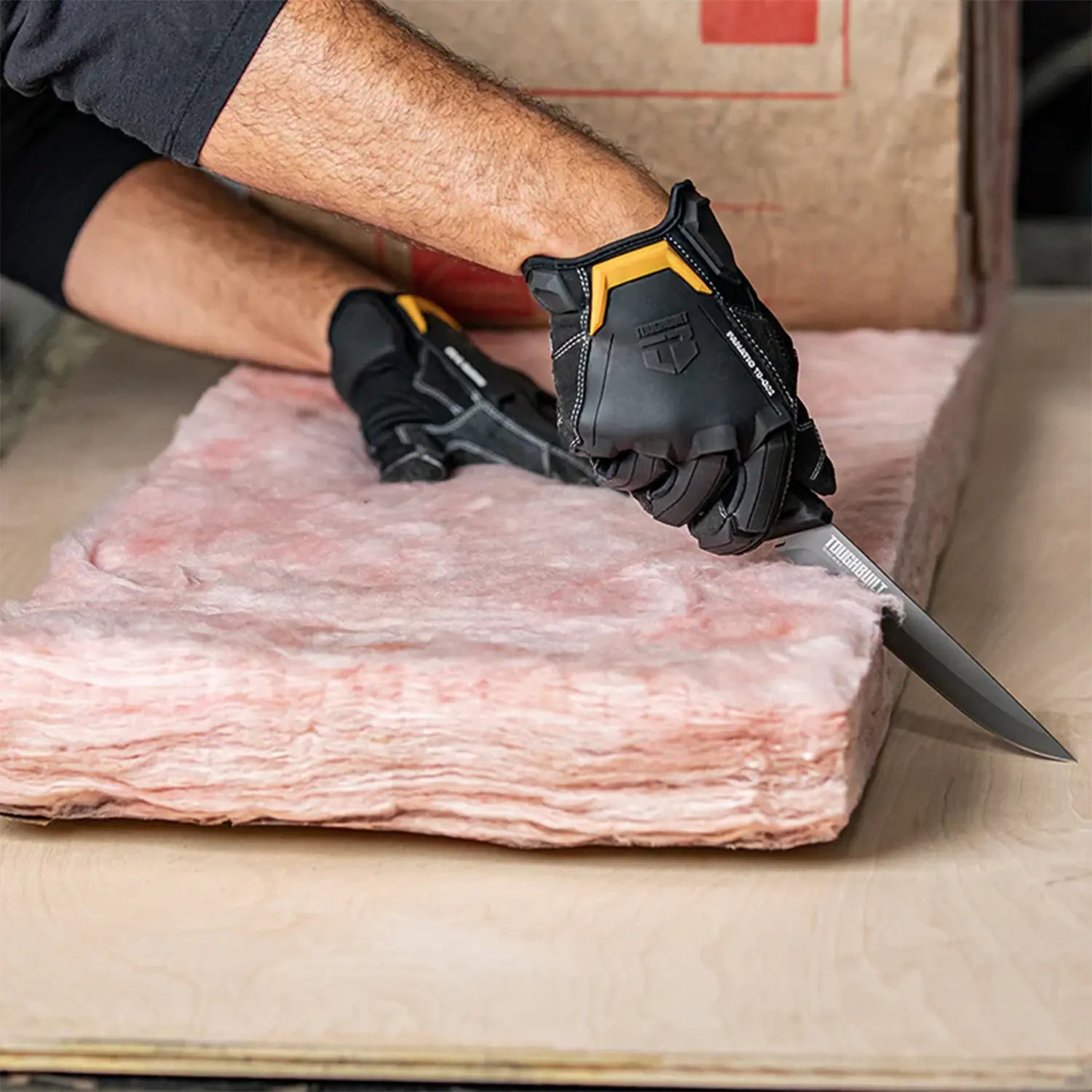 Cuchillo De Trabajo Con Funda Para Corte De Aislamiento, ToughBuilt® TB-H4S-40-IK-2