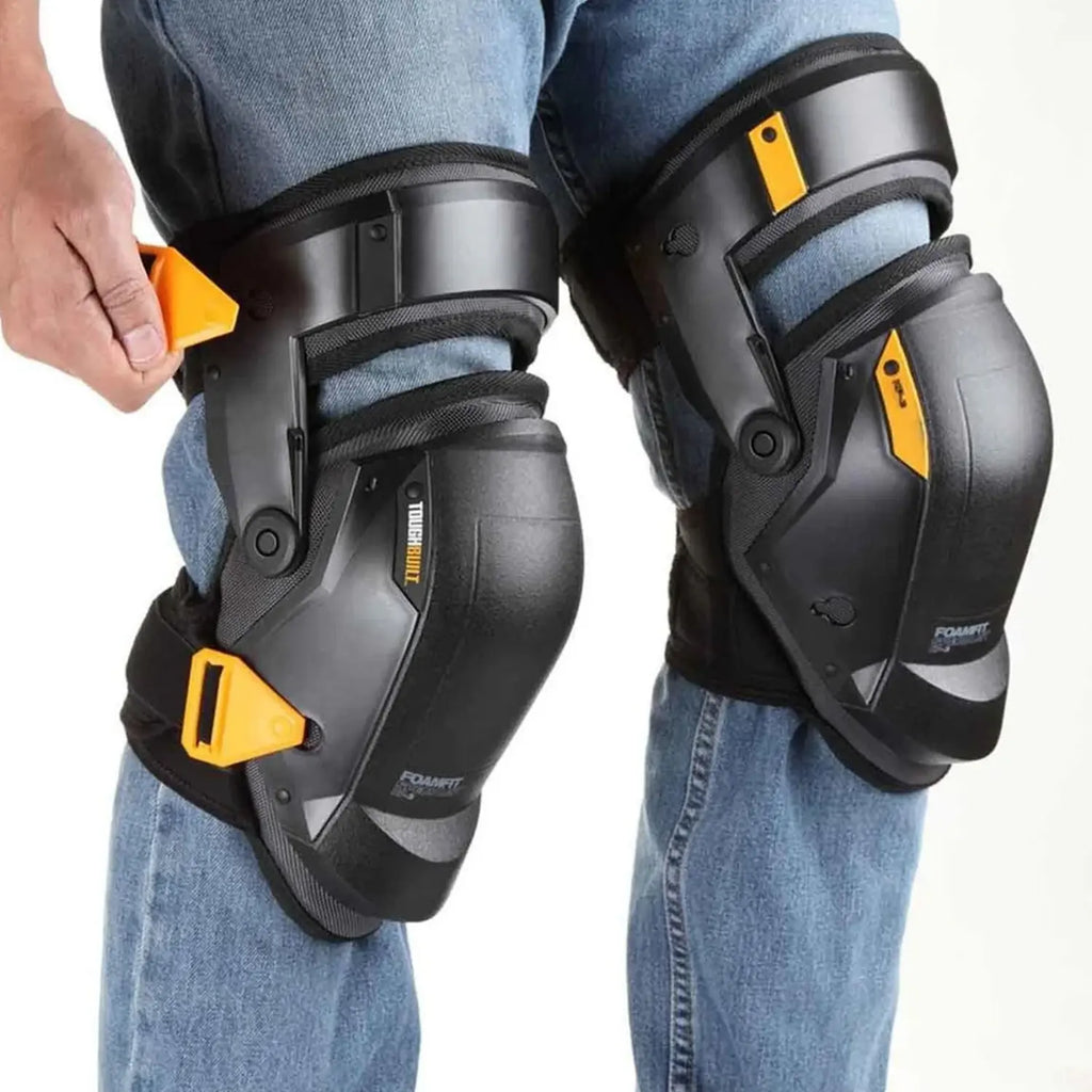 Rodilleras De Trabajo De Estabilización FoamFit™, Con Soporte Para Muslos Para Especialistas, ToughBuilt® TB-KP-3