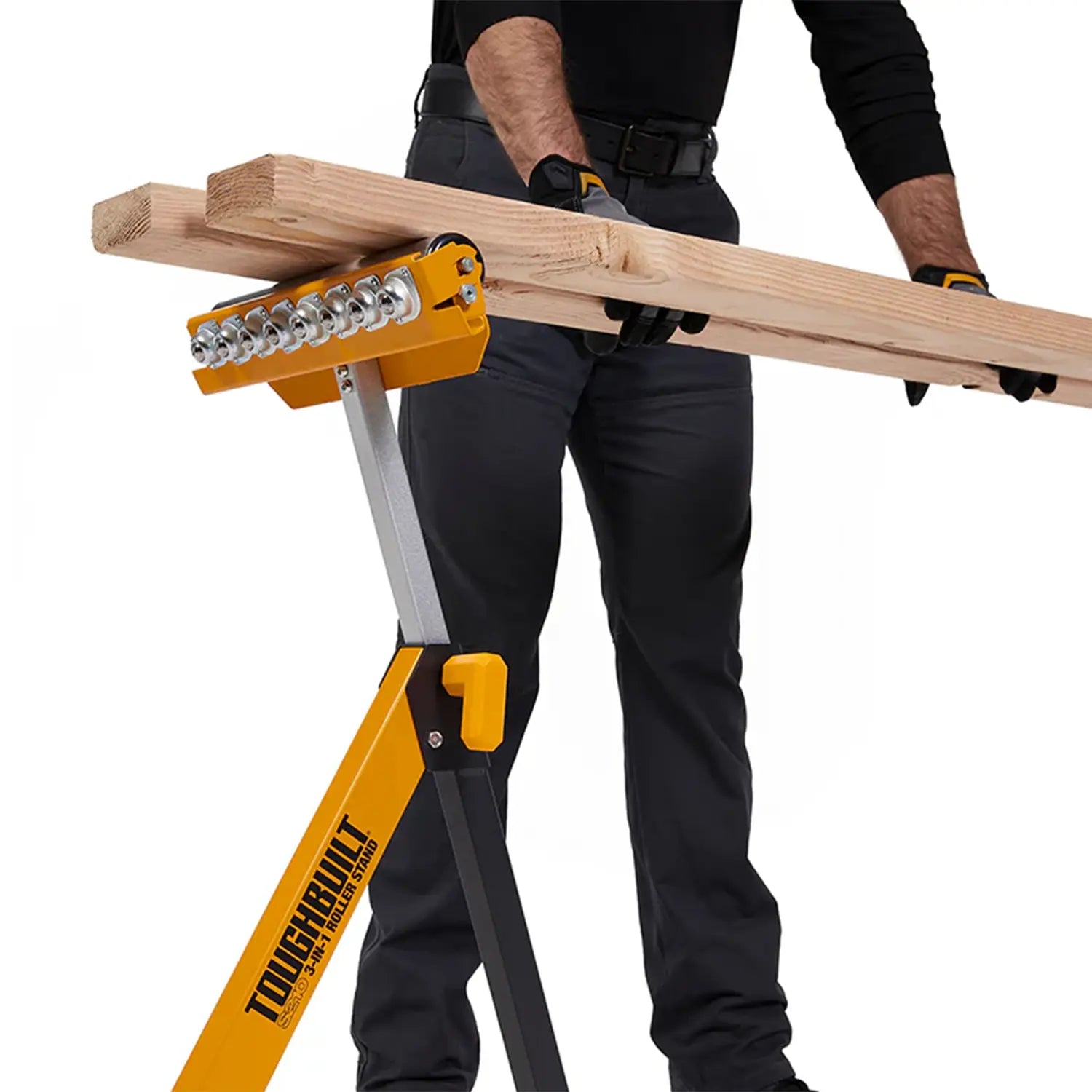 Soporte De Rodillo 3 En 1 Para Materiales Pesados, ToughBuilt® TB-S210
