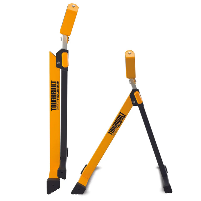 Soporte De Rodillo En V, Para Mantener Los Tubos Y La Madera Centrados, ToughBuilt® TB-S220