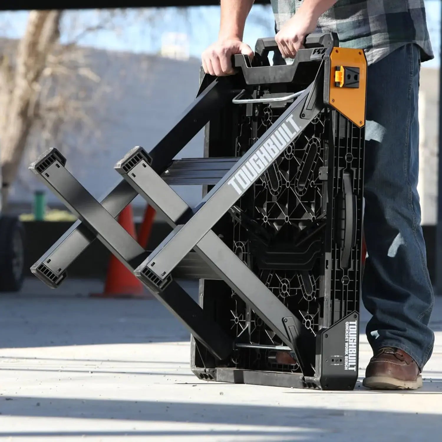Mesa De Trabajo De Armado Rápido Y De Fácil Transporte, ToughBuilt® TB-WB700