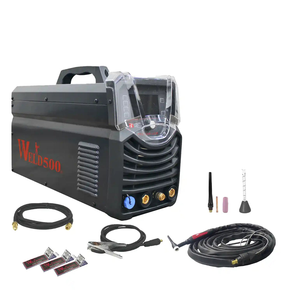Máquina inverter Alta Frecuencia AC/CD pulsado y electrodo revestido 200A TT200 BLACK