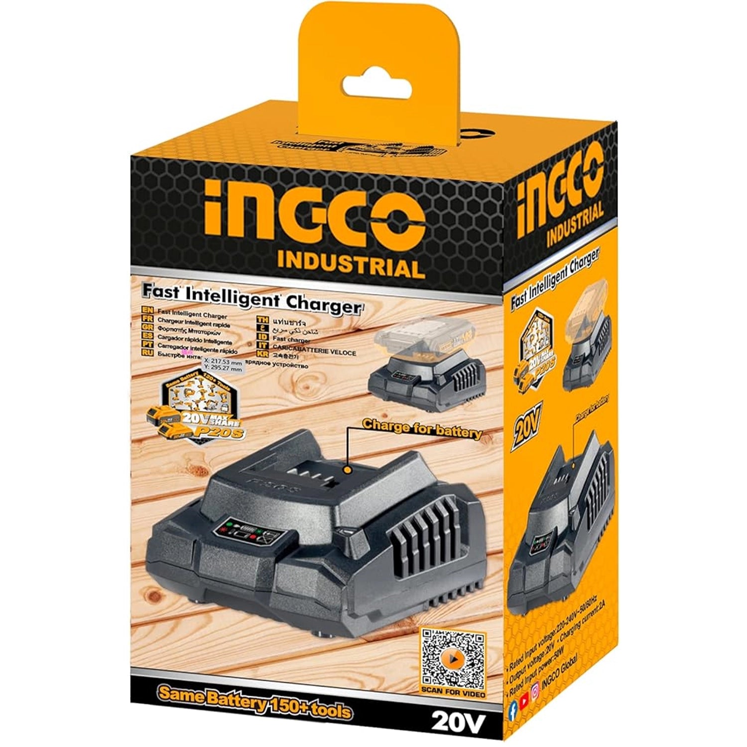 Cargador De Batería 20 V UFCLI2001