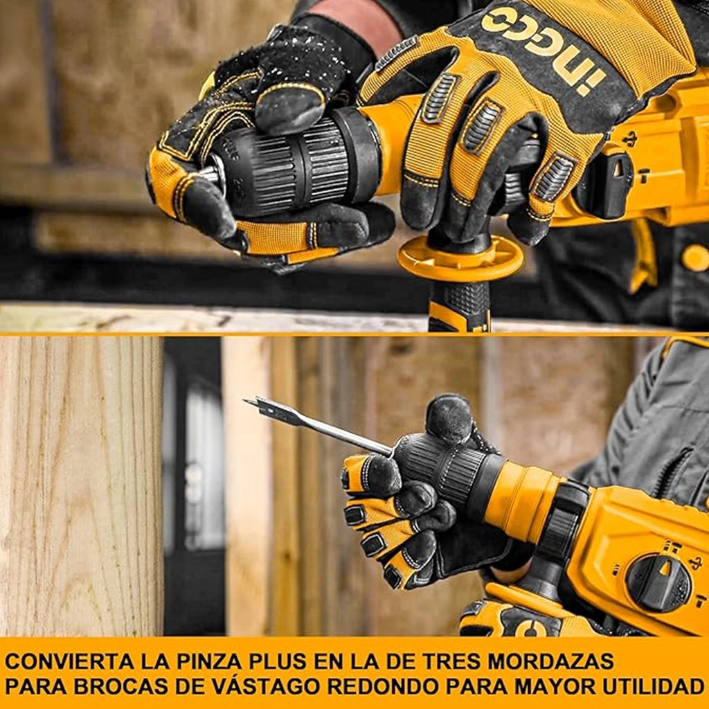 Rotomartillo 800 W Sds Plus Profesional Con Broquero URGH9028-2
