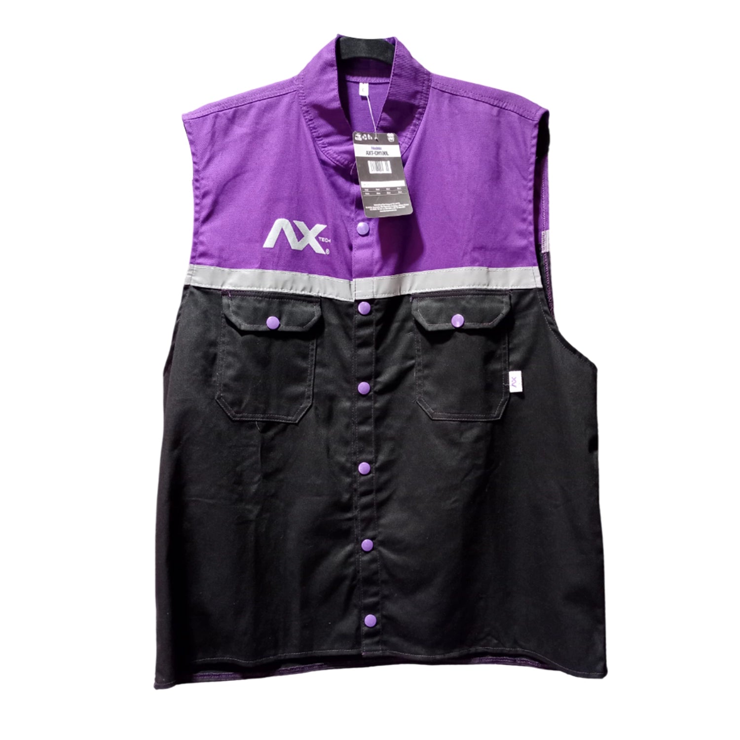 Chaleco para soldador con antireflejante AXT-CH100L
