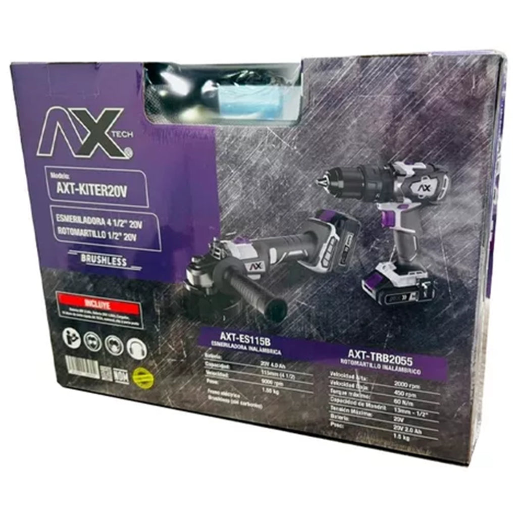 Kit de herramienta inalámbrica AXT-KITER20