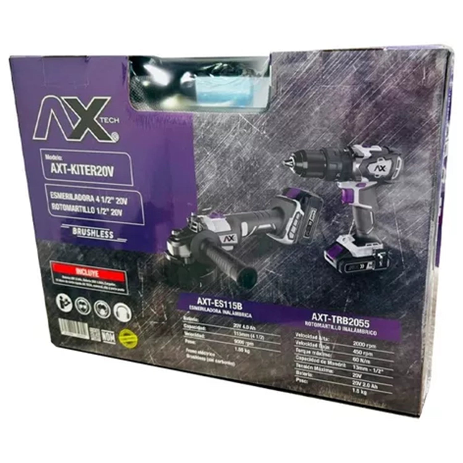 Kit de herramienta inalámbrica AXT-KITER20