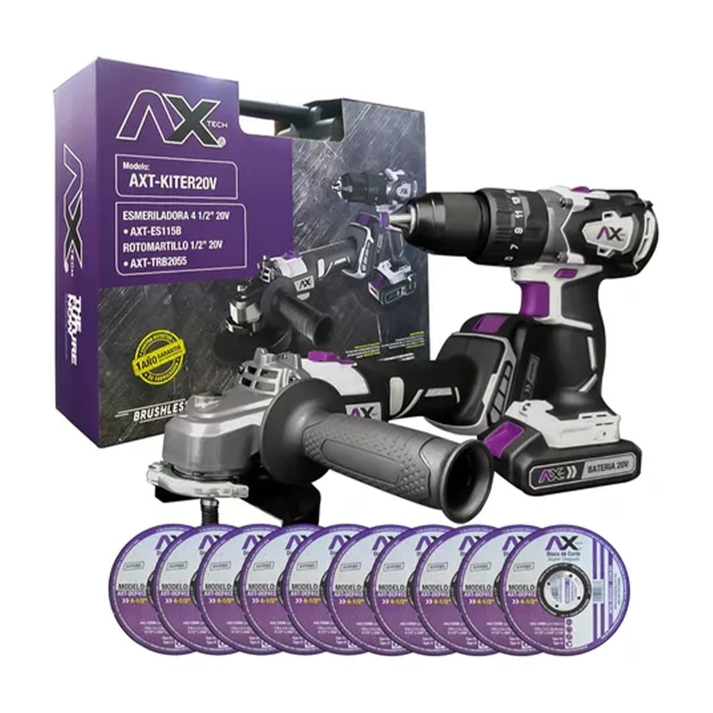 Kit de herramienta inalámbrica AXT-KITER20